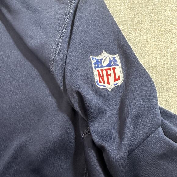 NFL Seahawks Men's Navy Pullover Hoodie Jacket LS Thermal Size XL? - Picture 11 of 13